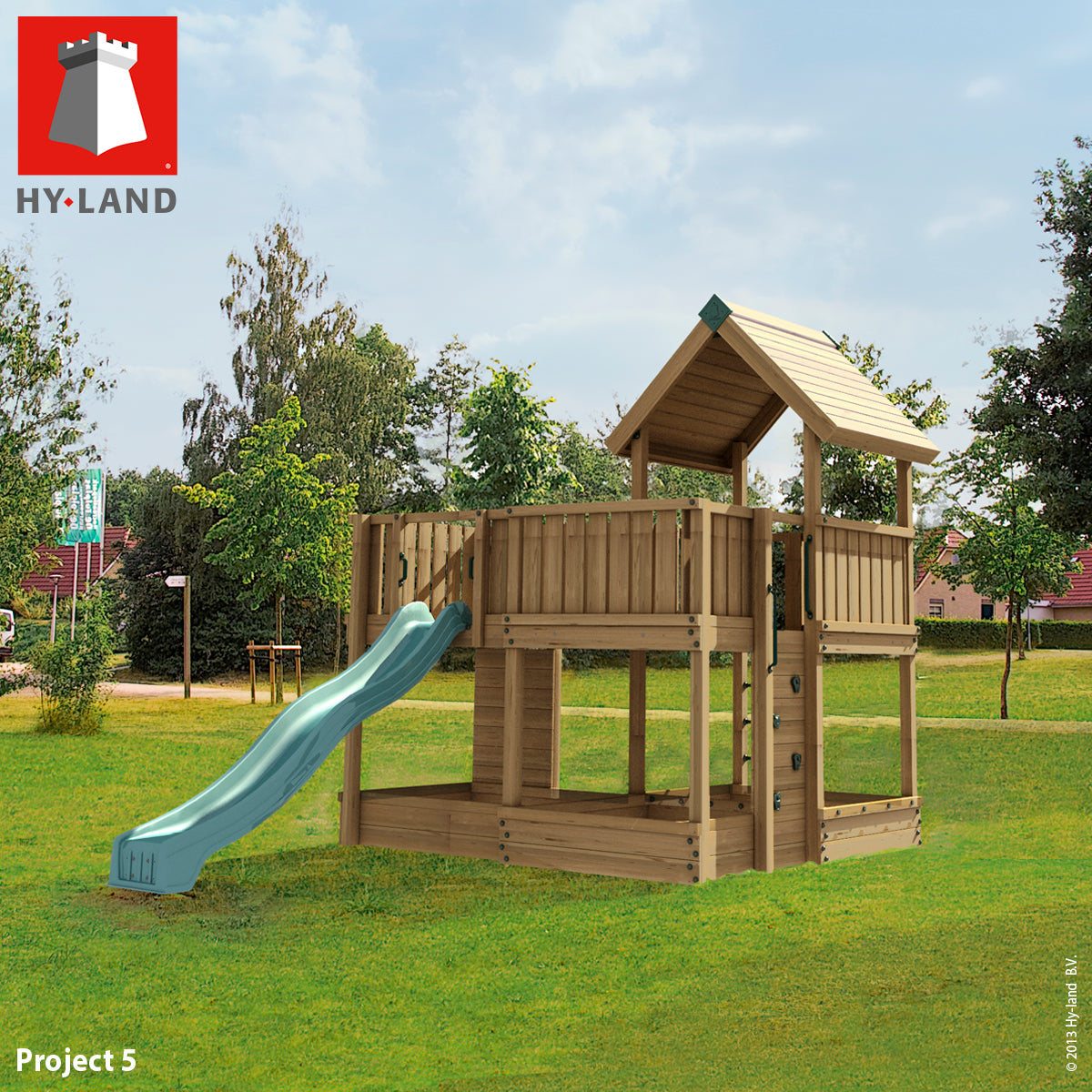 Hy-land Project 5 Climbing Frame , Hyland P5 – view 2