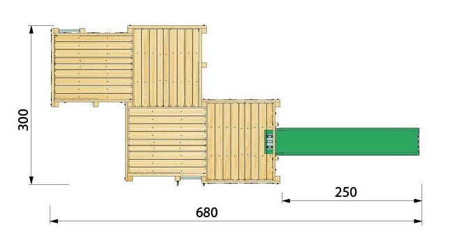 Hy-land Project 6 Climbing Frame , Hyland P6 – view 10