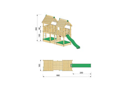 Hy-land Project 4 Climbing frame , Hyland P4 – view 10