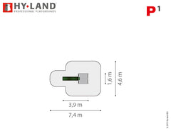 Hy-land Project P1 Climbing Frame – Hyland P1 – view 5