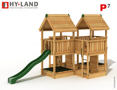 Hy-Land Project 7 Climbing frame , Hyland P7 – view 11