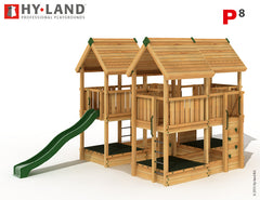 Hy-land Project 8 Climbing Frame , Hyland P8 – view 3