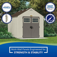Suncast BMS8100 8' x 10' Tremont Storage Shed