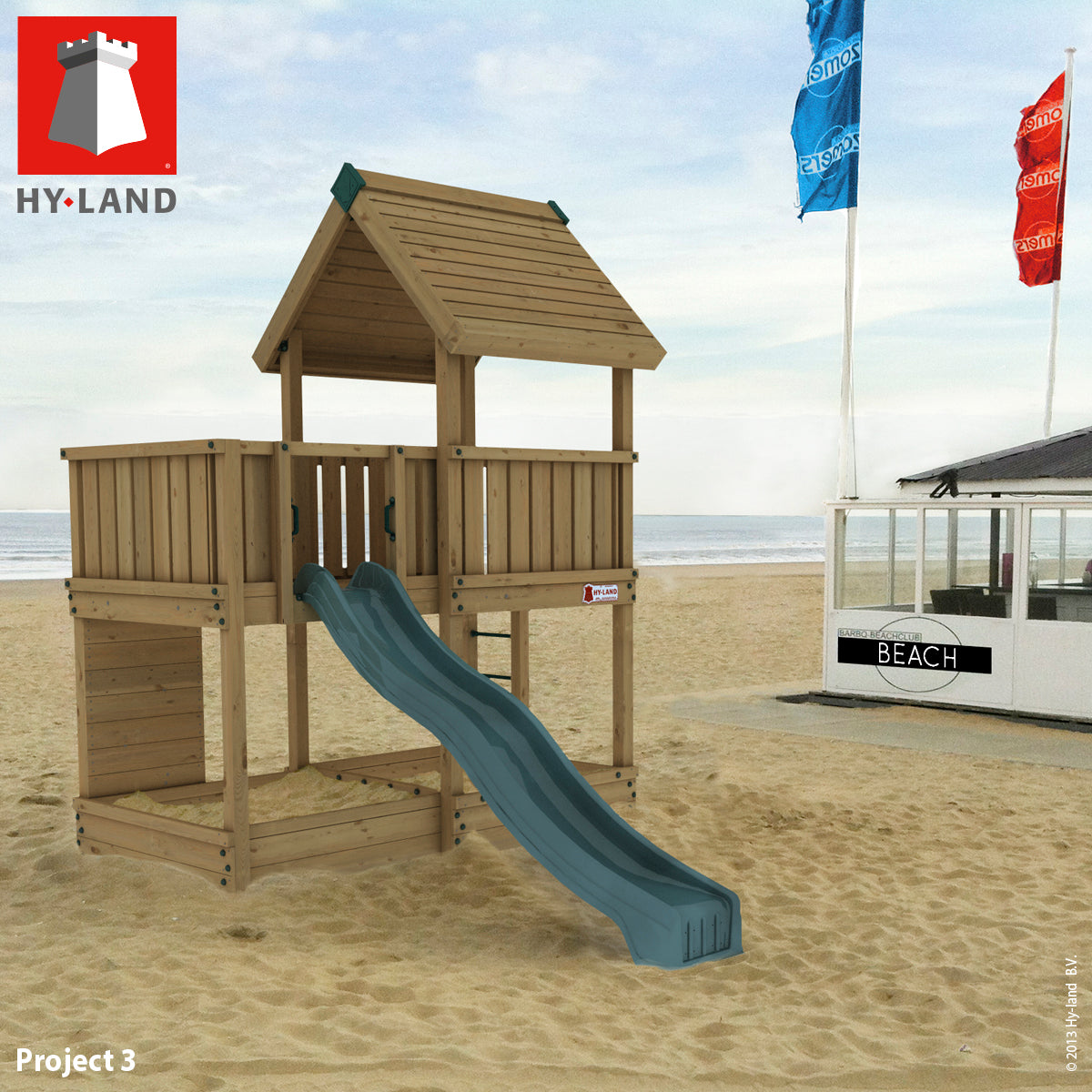 Hy-land Project 3 Climbing Frame, Hyland P3 – view 8