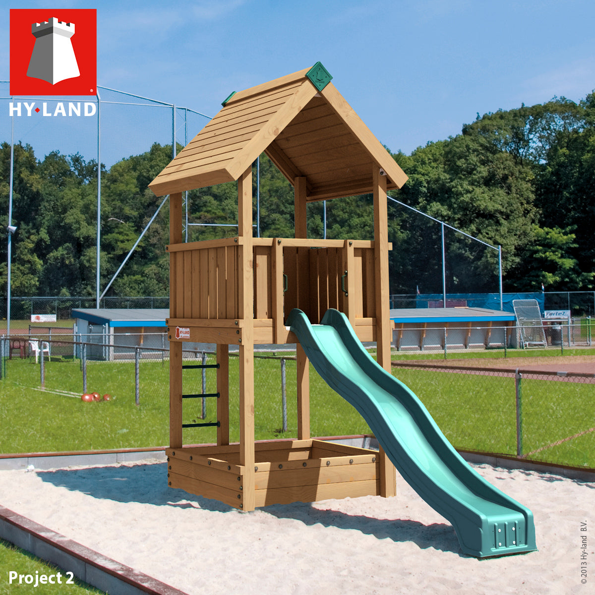 Hy-land Project 2 Climbing Frame, Hyland P2 – view 2