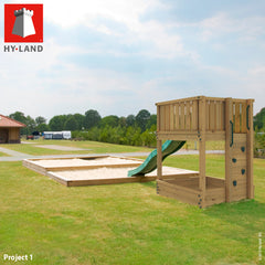 Hy-land Project P1 Climbing Frame – Hyland P1 – view 3