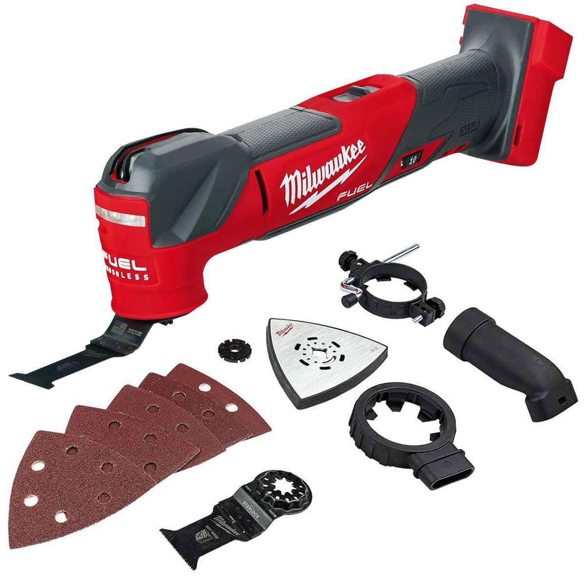 Milwaukee 18V 12 Piece Combo Kit with 3 x 5.0Ah Batteries & Charger M18T4TKIT-4721