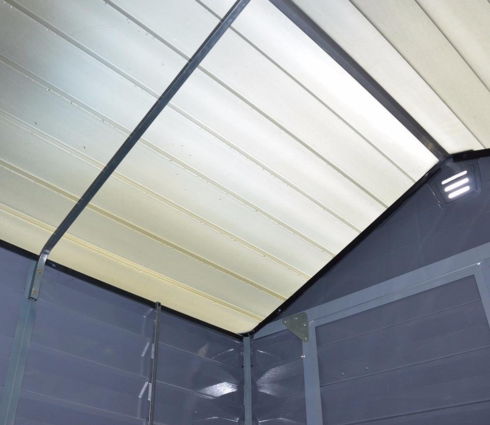 Palram Canopia 6 x 12 ft Skylight Anthracite Polycarbonate Shed