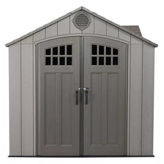 Lifetime 15' x 8' Rough Cut Dual-Entry Outdoor Storage Shed