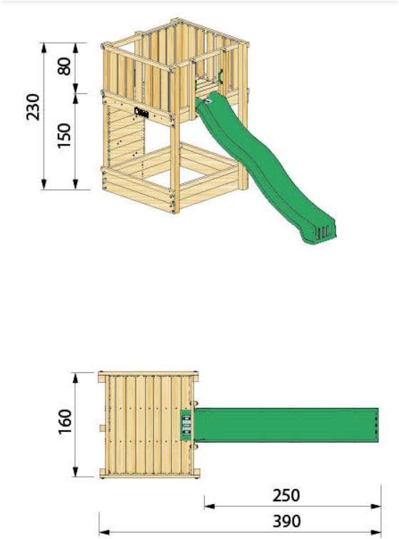 Hy-land Project P1 Climbing Frame – Hyland P1 – view 10
