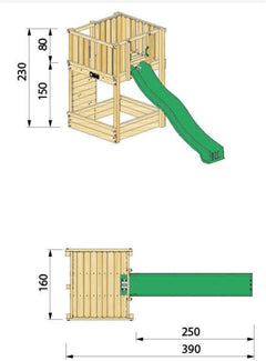 Hy-land Project P1 Climbing Frame – Hyland P1 – view 10