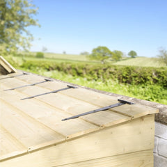 Premier Shiplap Triple Bin Store